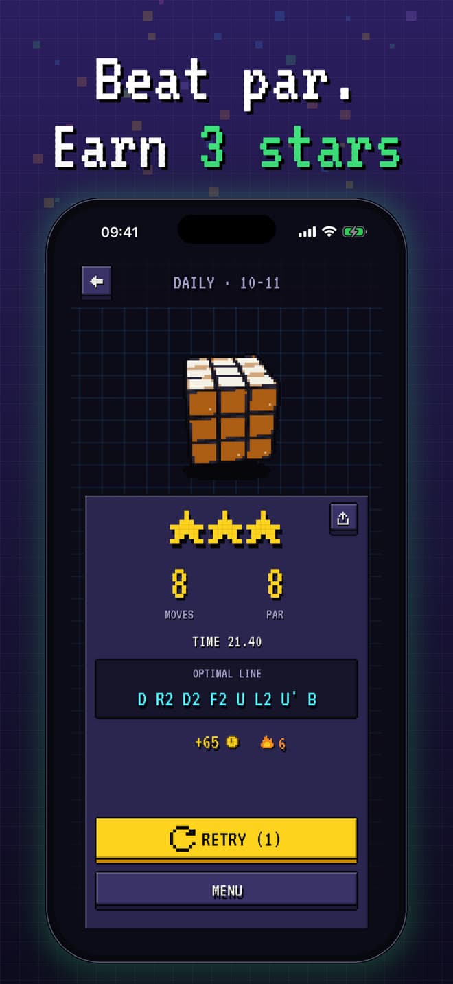 Rupik daily challenge result